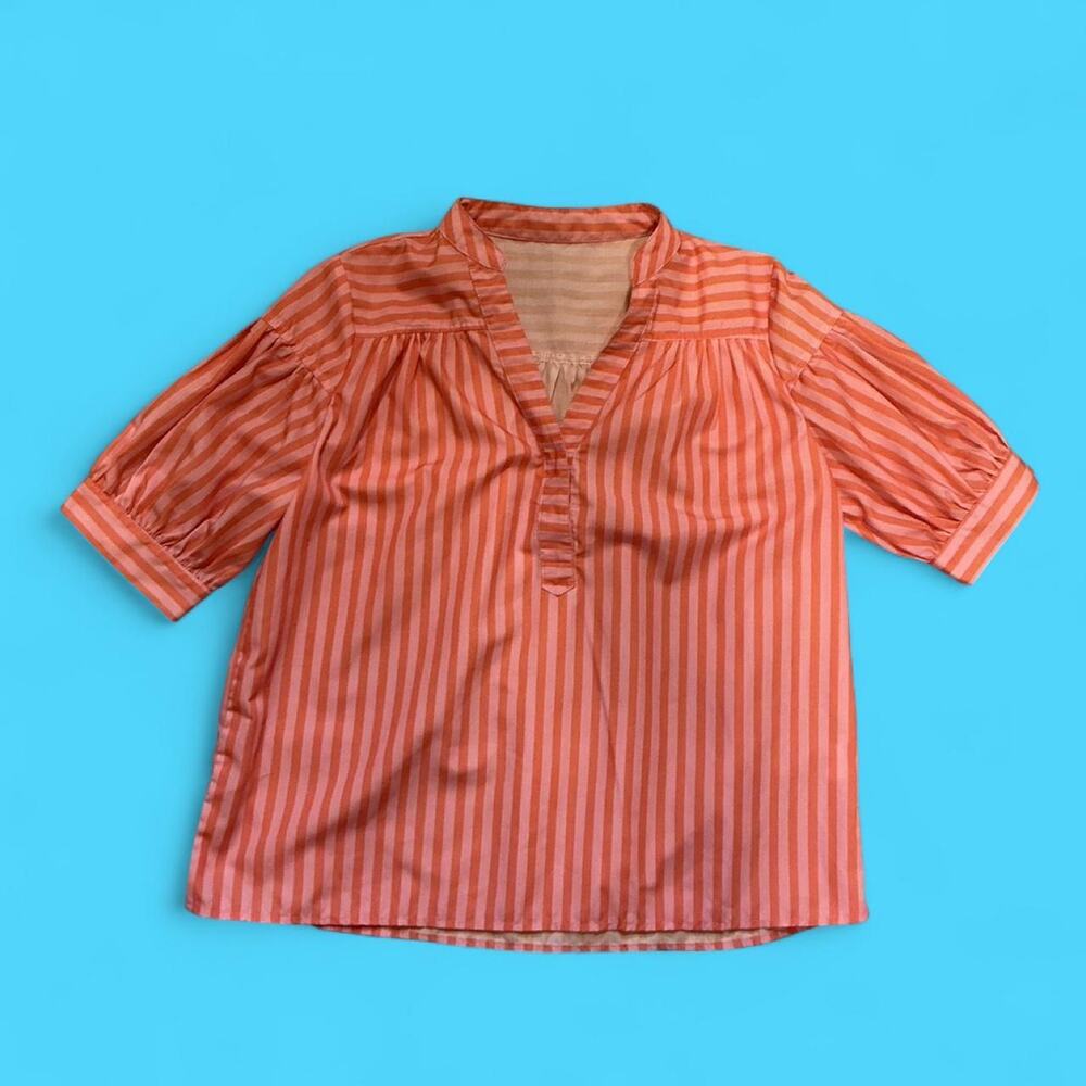 Pinterest cool girl dopamine stripe blouse